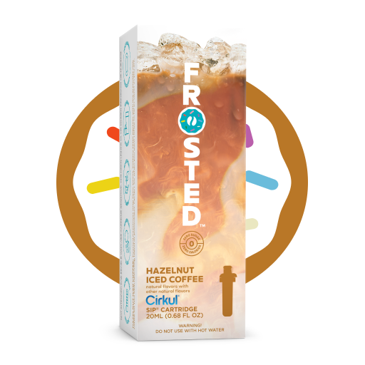 Frosted Hazelnut Iced Coffee 5FJO