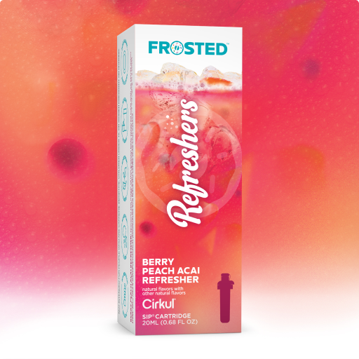 Frosted Berry Peach Acai Refresher MJV2