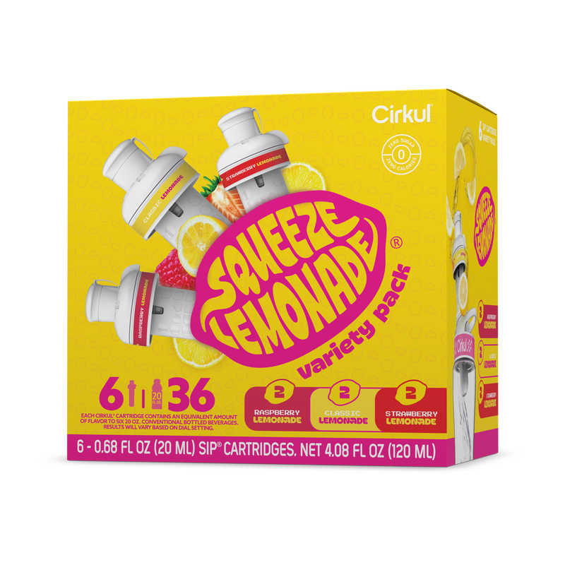 Squeeze Lemonade® 6-Pack Variety Pack CR1A