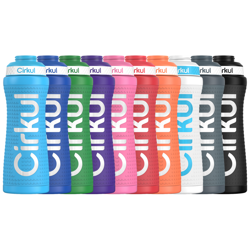 22oz. Grip Stainless Steel Bottle & Sport Lid QZSS
