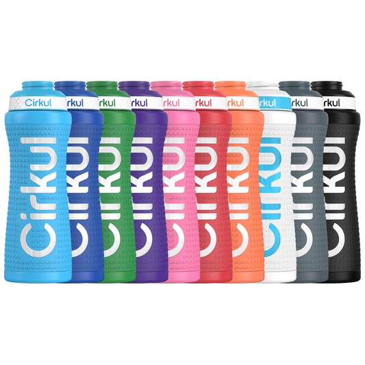 22oz. Grip Stainless Steel Bottle & Sport Lid QZSS