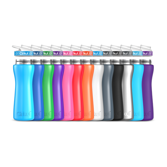 22oz. Stainless Steel Bottle & Comfort Grip Lid 60RB