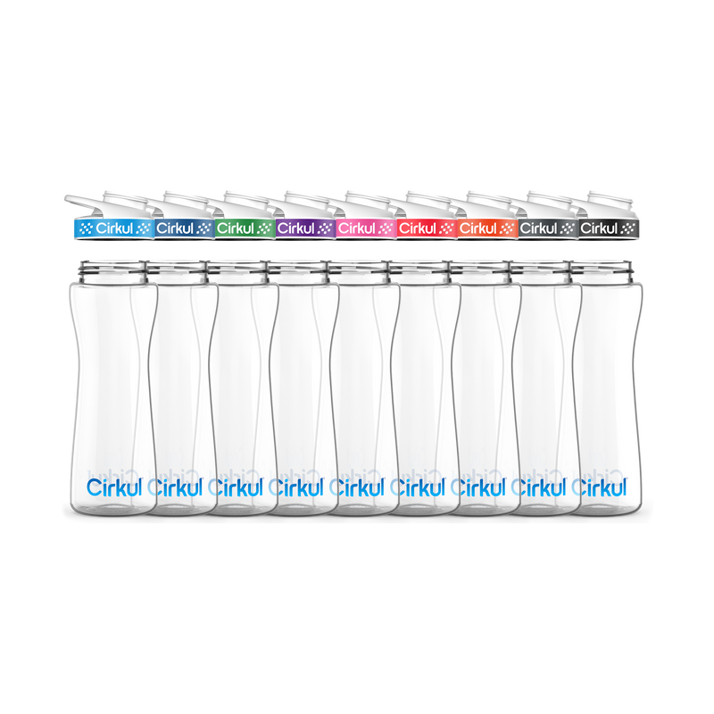 22oz. Plastic Bottle & Comfort Grip Lid S5EU