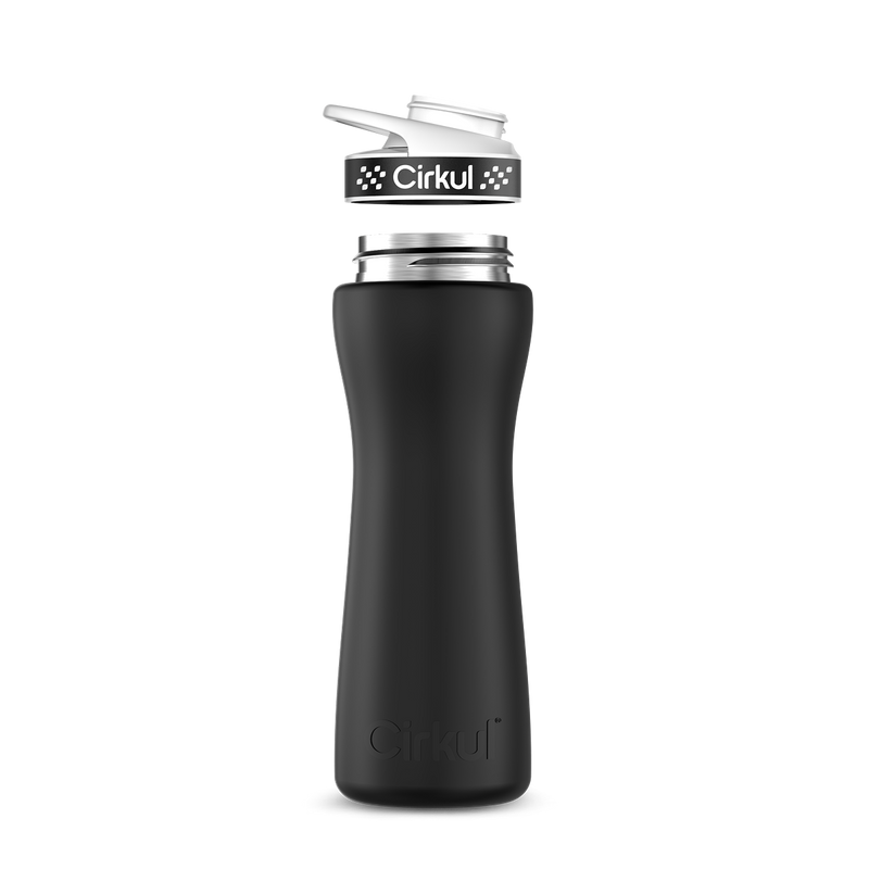 22oz. Stainless Steel Bottle & Comfort Grip Lid 60RB