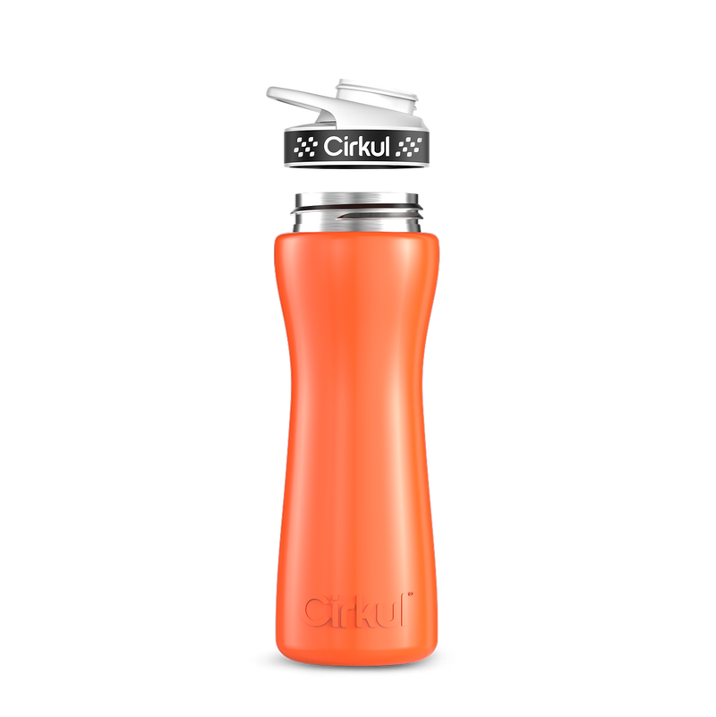 22oz. Stainless Steel Bottle & Comfort Grip Lid 60RB