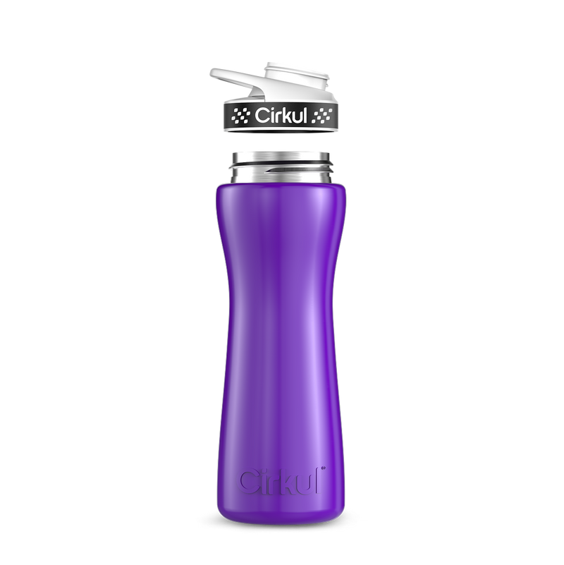 22oz. Stainless Steel Bottle & Comfort Grip Lid 60RB