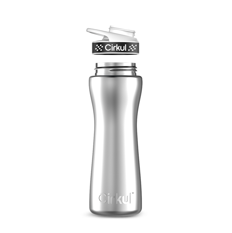 22oz. Stainless Steel Bottle & Comfort Grip Lid 60RB