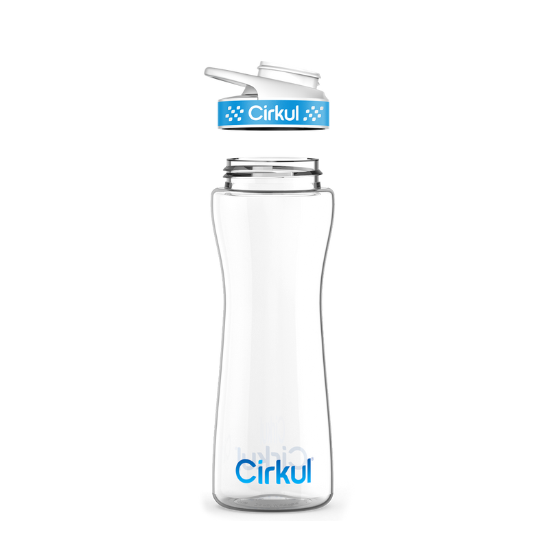 22oz. Plastic Bottle & Comfort Grip Lid S5EU