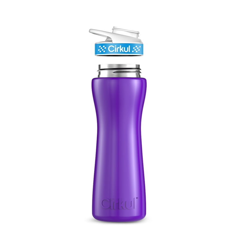 22oz. Stainless Steel Bottle & Comfort Grip Lid 60RB