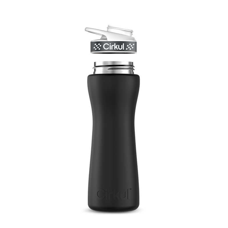 22oz. Stainless Steel Bottle & Comfort Grip Lid 60RB