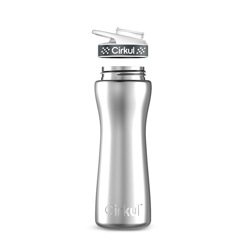 22oz. Stainless Steel Bottle & Comfort Grip Lid 60RB