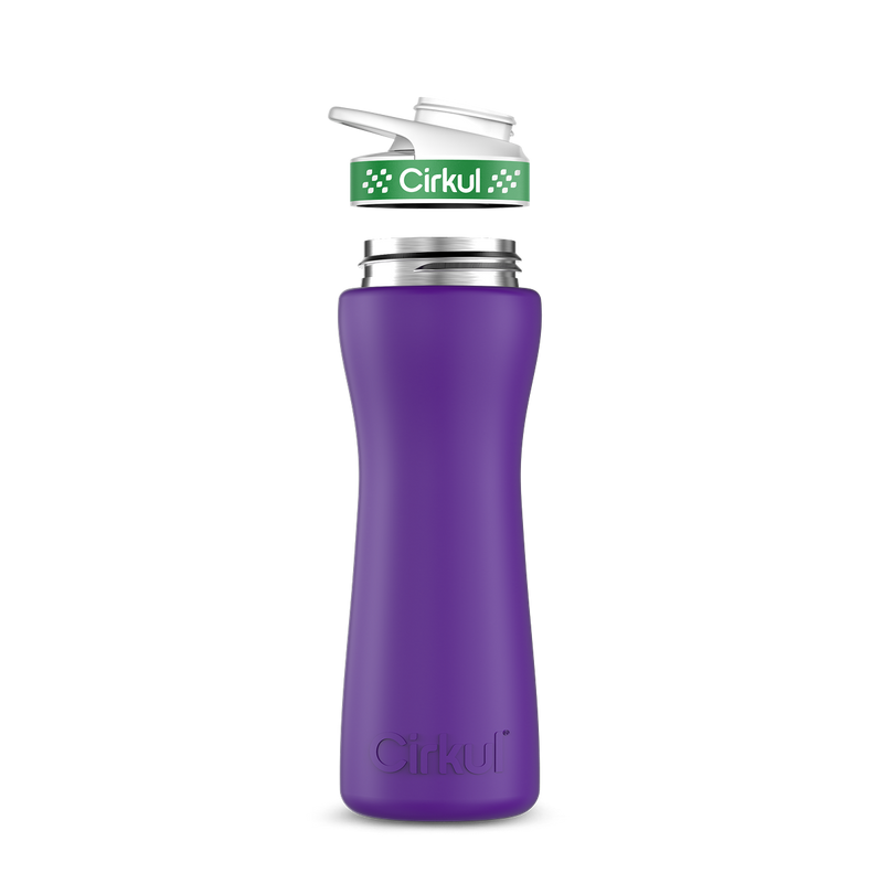 22oz. Stainless Steel Bottle & Comfort Grip Lid 60RB