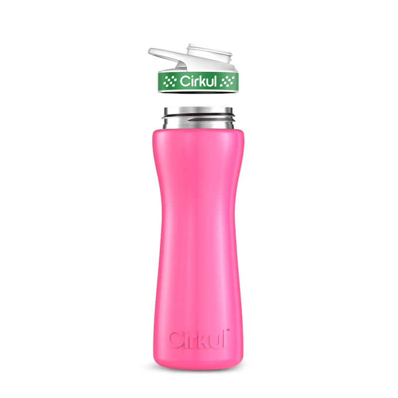 22oz. Stainless Steel Bottle & Comfort Grip Lid 60RB