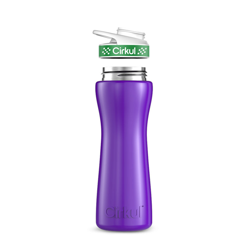 22oz. Stainless Steel Bottle & Comfort Grip Lid 60RB
