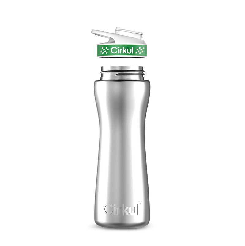22oz. Stainless Steel Bottle & Comfort Grip Lid 60RB