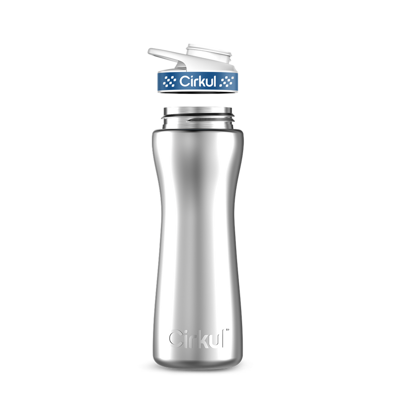 22oz. Stainless Steel Bottle & Comfort Grip Lid 60RB