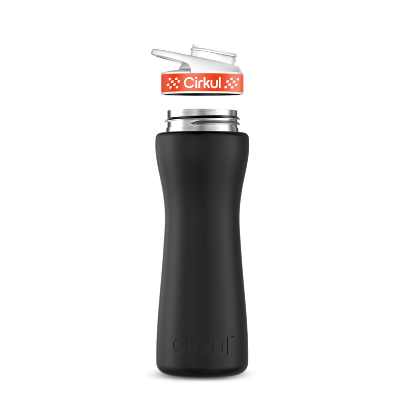 22oz. Stainless Steel Bottle & Comfort Grip Lid 60RB