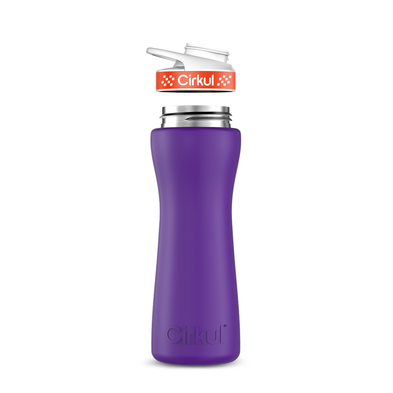 22oz. Stainless Steel Bottle & Comfort Grip Lid 60RB