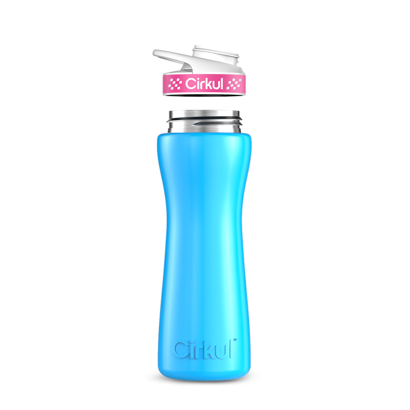 22oz. Stainless Steel Bottle & Comfort Grip Lid 60RB