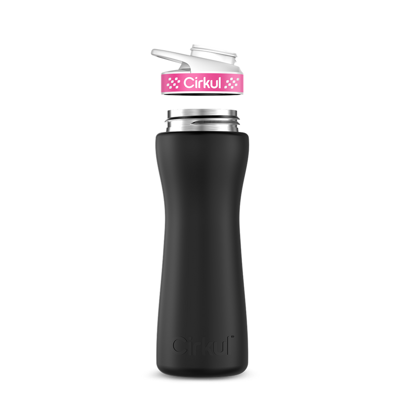 22oz. Stainless Steel Bottle & Comfort Grip Lid 60RB