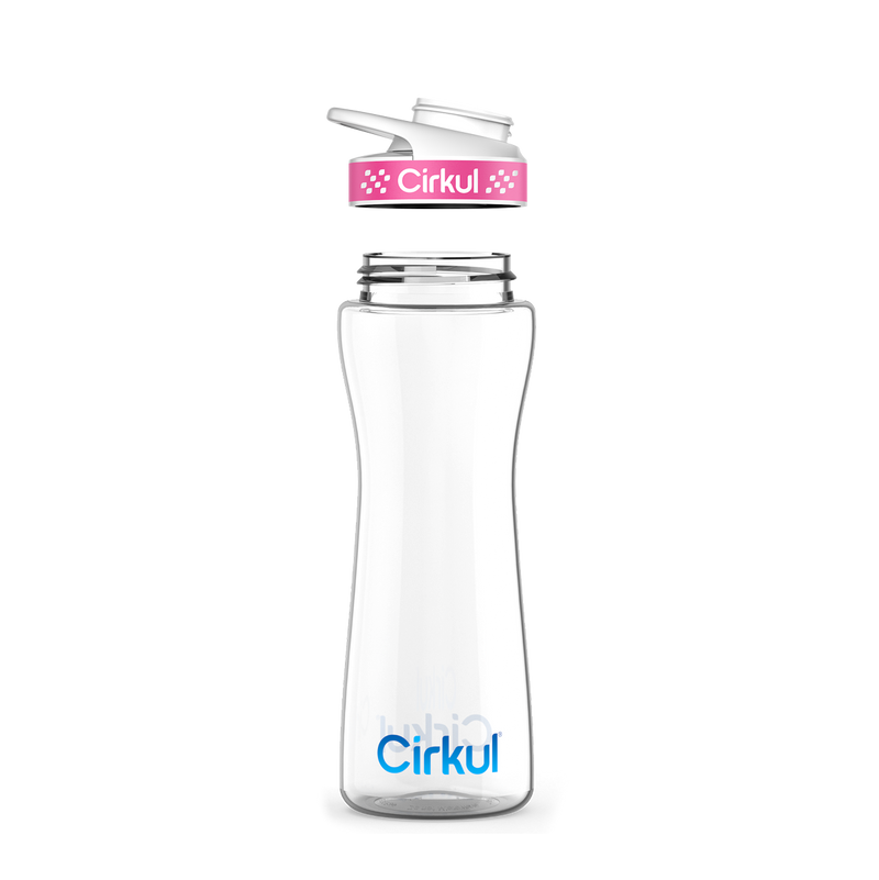 22oz. Plastic Bottle & Comfort Grip Lid S5EU