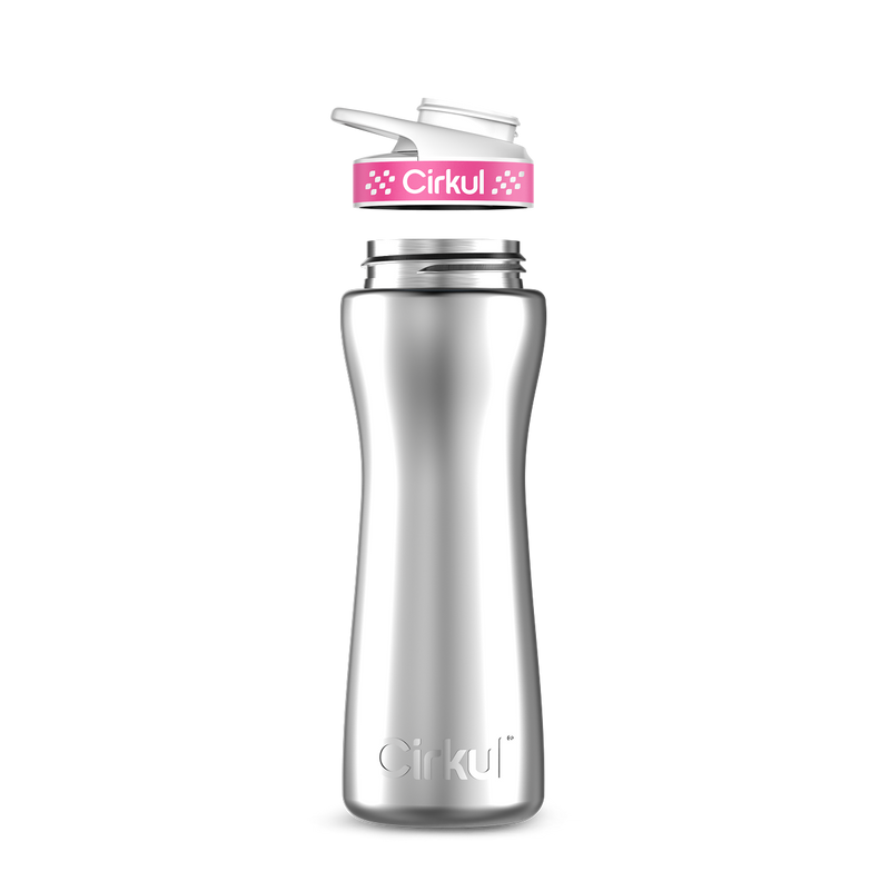 22oz. Stainless Steel Bottle & Comfort Grip Lid 60RB