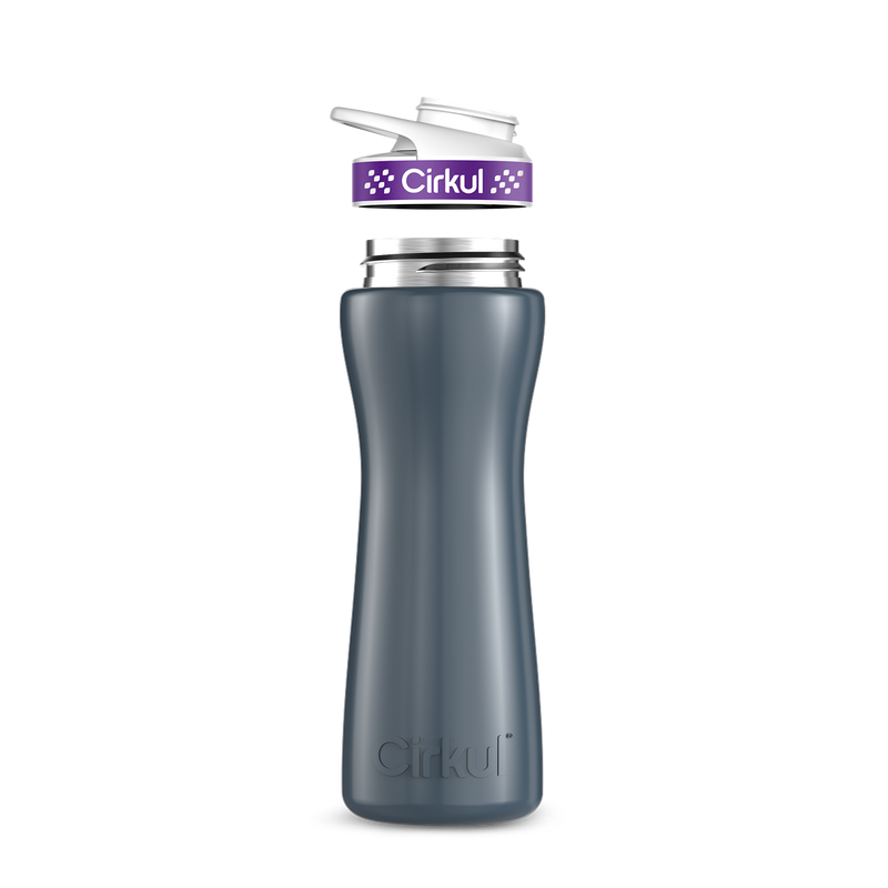 22oz. Stainless Steel Bottle & Comfort Grip Lid 60RB
