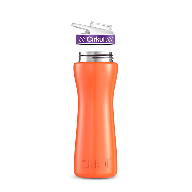 22oz. Stainless Steel Bottle & Comfort Grip Lid 60RB