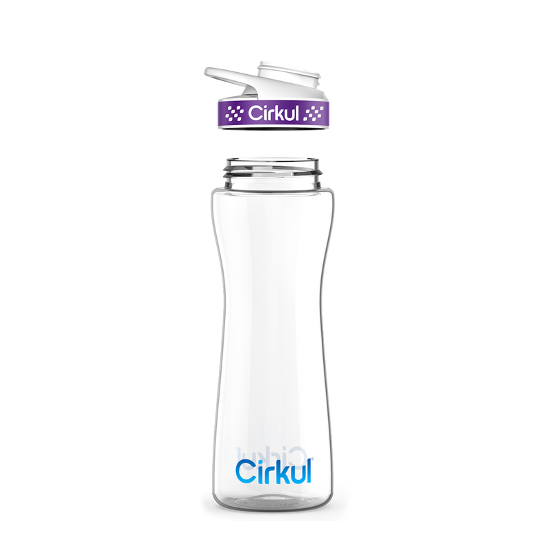 22oz. Plastic Bottle & Comfort Grip Lid S5EU
