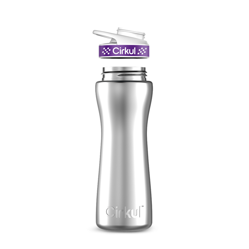 22oz. Stainless Steel Bottle & Comfort Grip Lid 60RB
