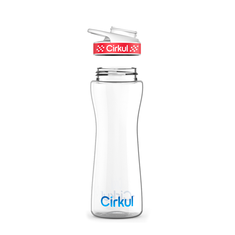 22oz. Plastic Bottle & Comfort Grip Lid S5EU