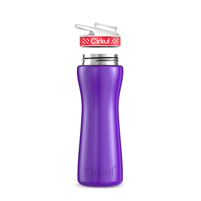 22oz. Stainless Steel Bottle & Comfort Grip Lid 60RB