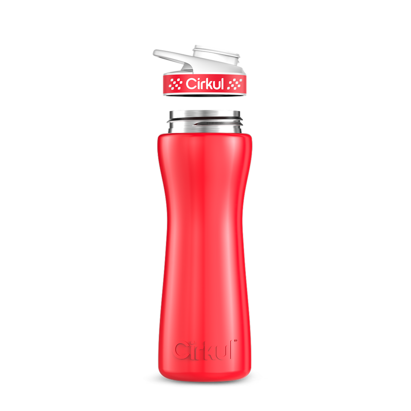 22oz. Stainless Steel Bottle & Comfort Grip Lid 60RB