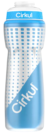 22oz. Insulated Squeeze Plastic Bottle & Sport Lid 1UNK