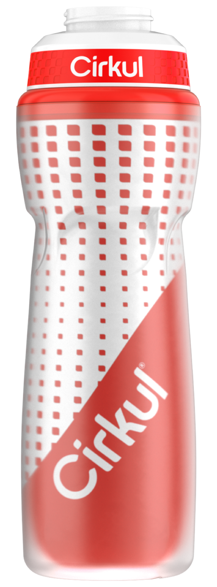 22oz. Insulated Squeeze Plastic Bottle & Sport Lid 1UNK