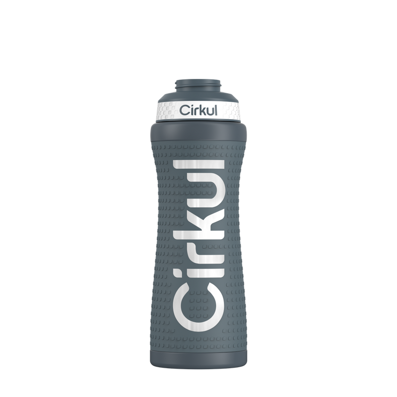 22oz. Grip Stainless Steel Bottle & Sport Lid QZSS