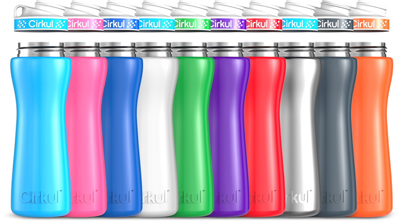 Custom 22oz. Stainless Steel Bottle & Comfort Grip Lid 1J93