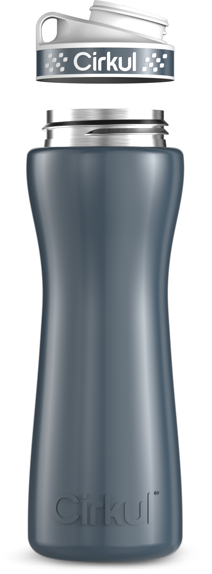 Custom 22oz. Stainless Steel Bottle & Comfort Grip Lid 1J93