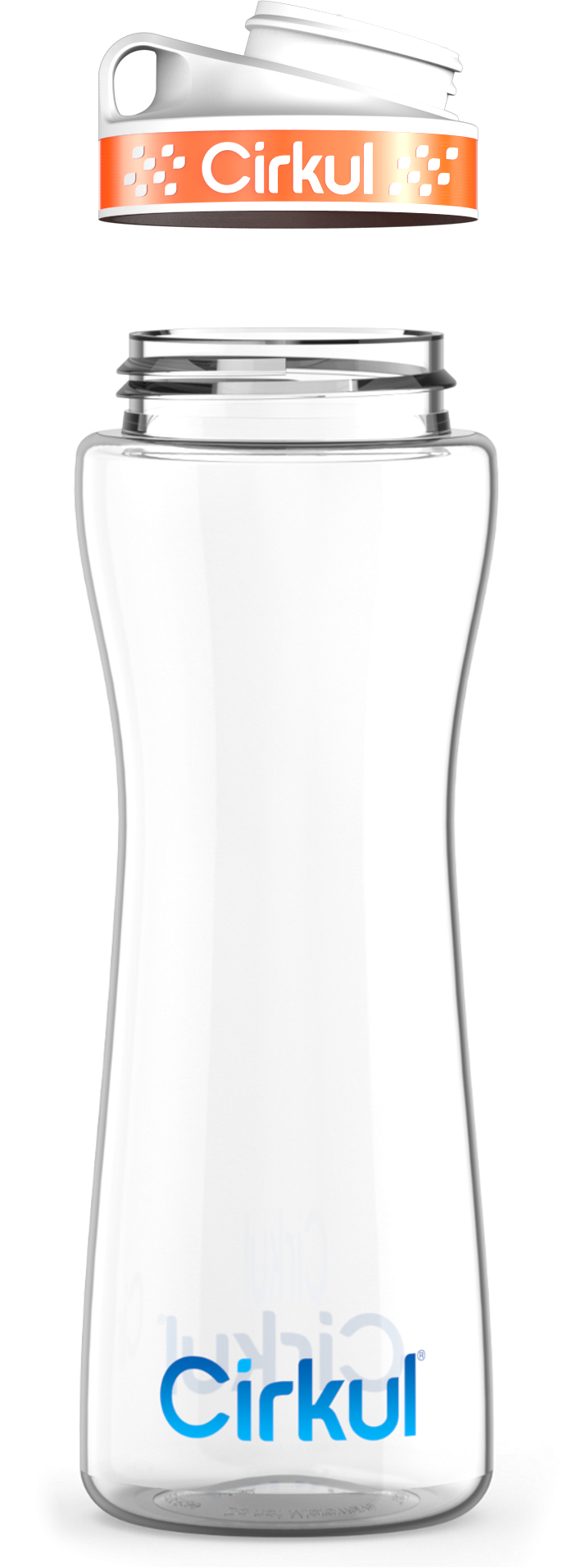 Custom 22oz. Plastic Bottle & Comfort Grip Lid CX3Y