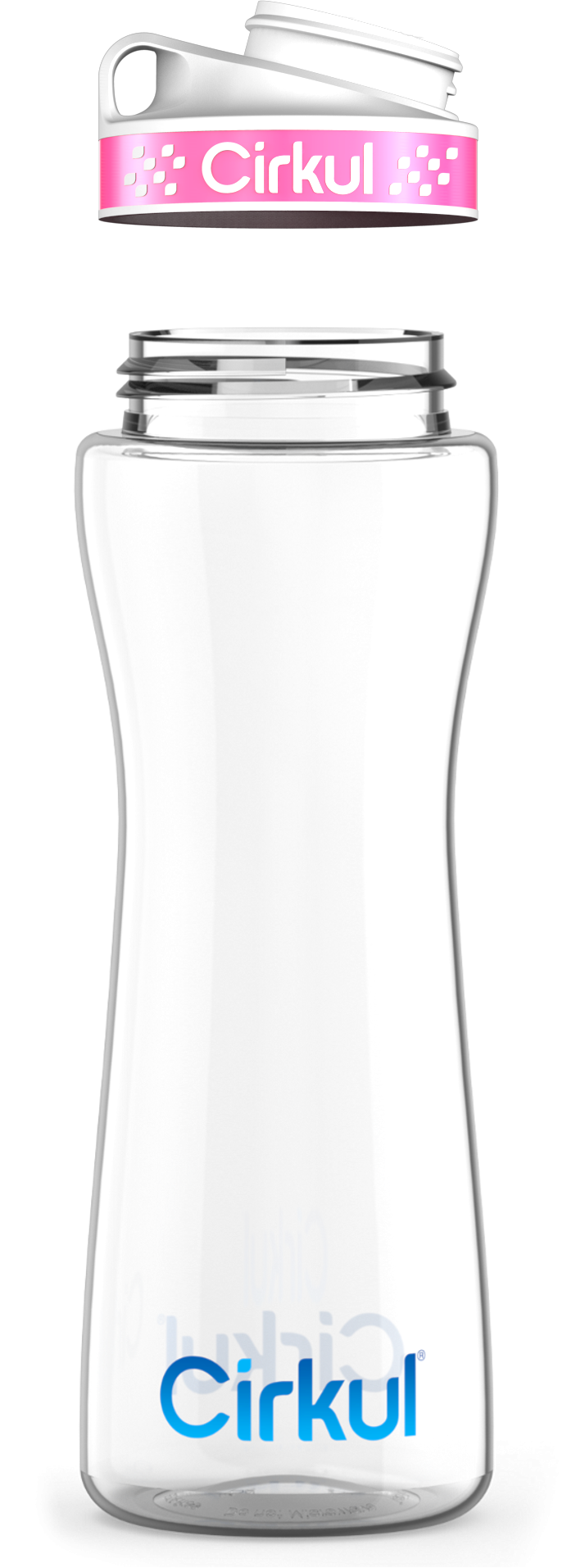 Custom 22oz. Plastic Bottle & Comfort Grip Lid CX3Y