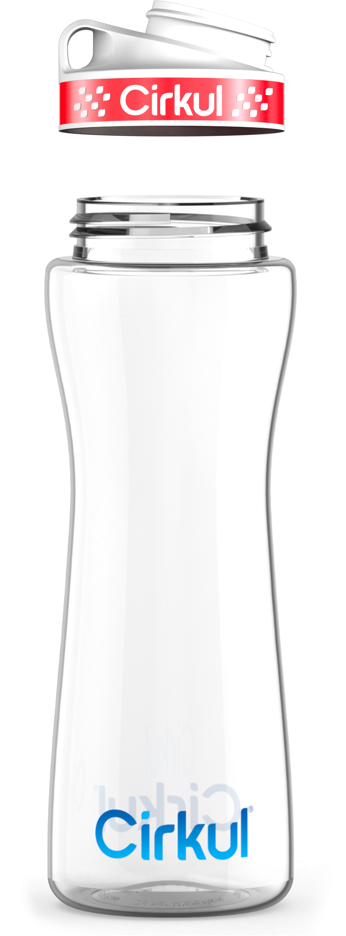Custom 22oz. Plastic Bottle & Comfort Grip Lid CX3Y