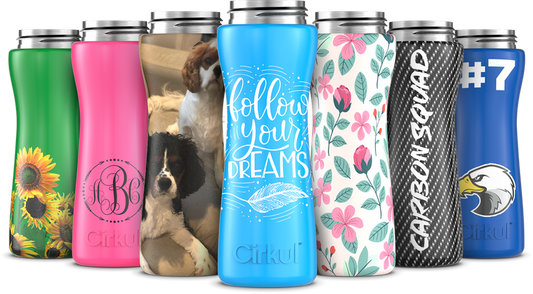 Custom 22oz. Stainless Steel Bottle & Comfort Grip Lid 1J93