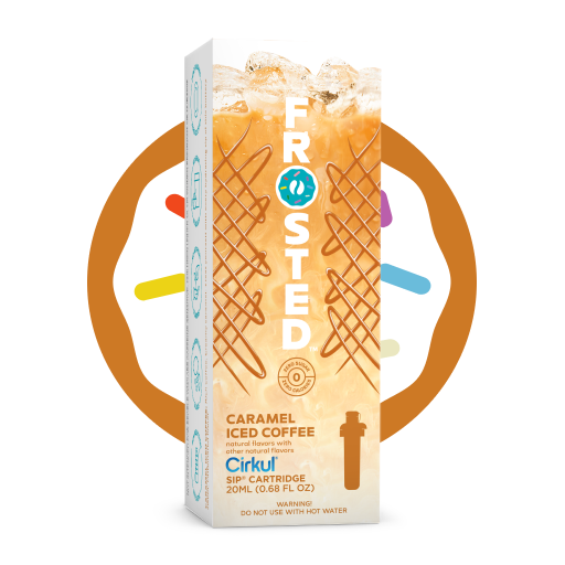 Frosted Caramel Iced Coffee YIJ4