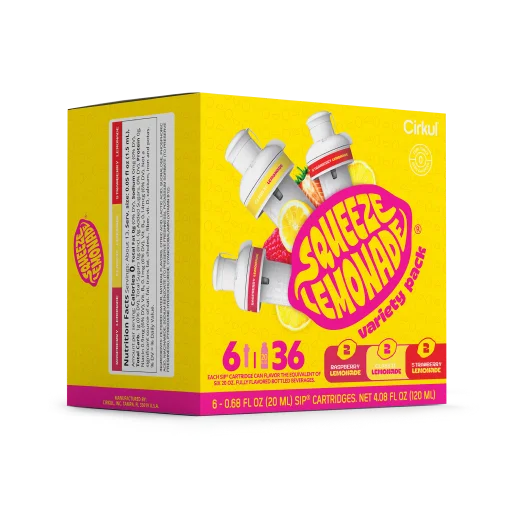 Squeeze Lemonade® 6-Pack Variety Pack CR1A